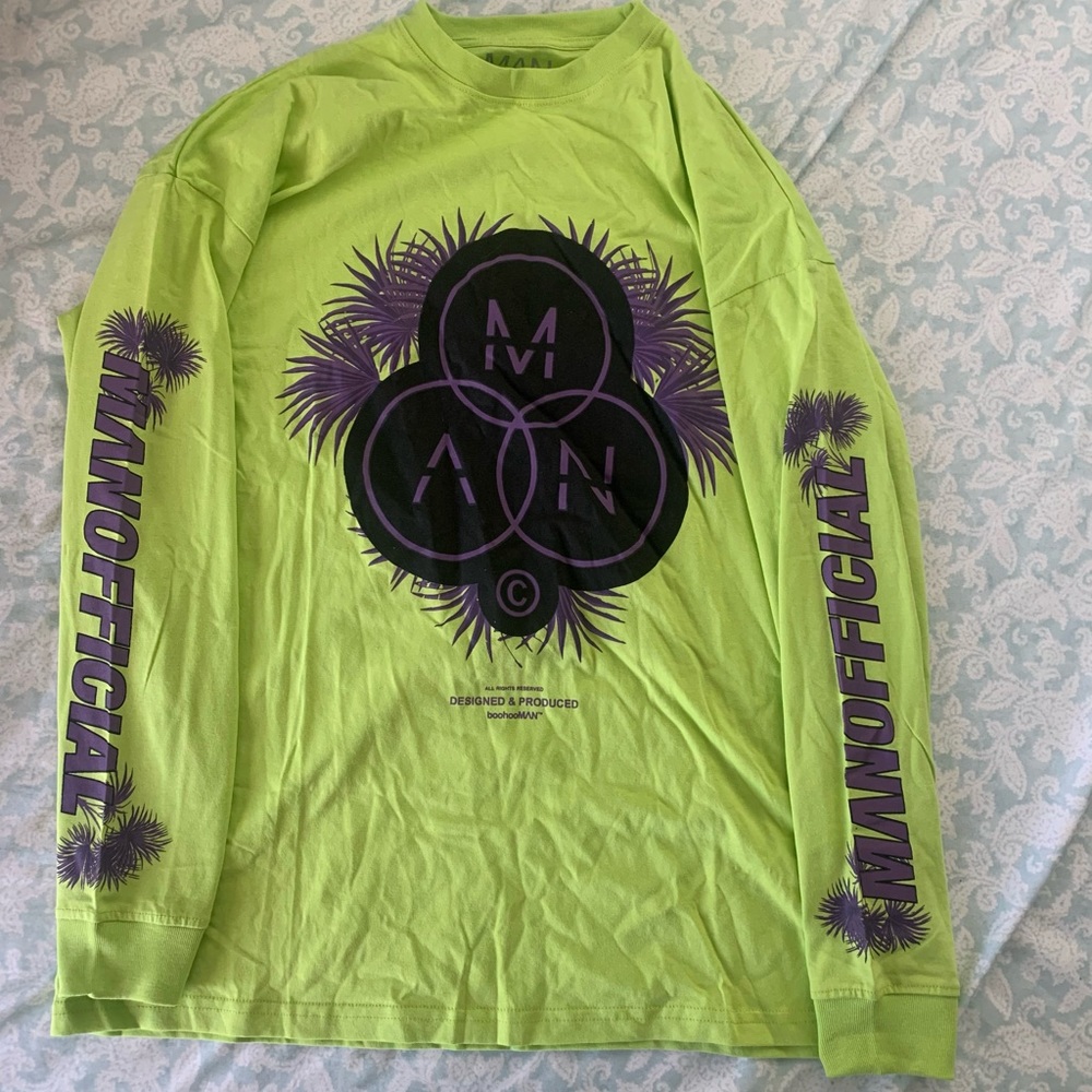 Boohoo Man collection long-sleeve shirt